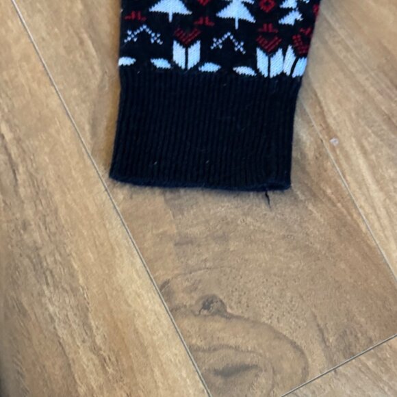 You Look Ugly Today Christmas Sweater Reindeer & Snowflake Pattern Black   XXL - Picture 5 of 8